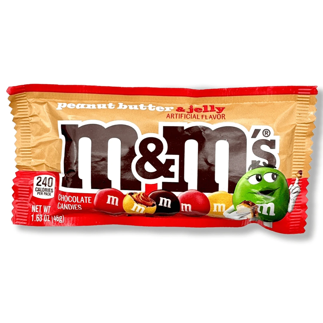 M&M Peanut Butter & Jelly - 1.63oz(M M Peanut Butter Jelly 46g) 3 M&M Peanut Butter & Jelly - 1.63oz(M M Peanut Butter Jelly 46g)