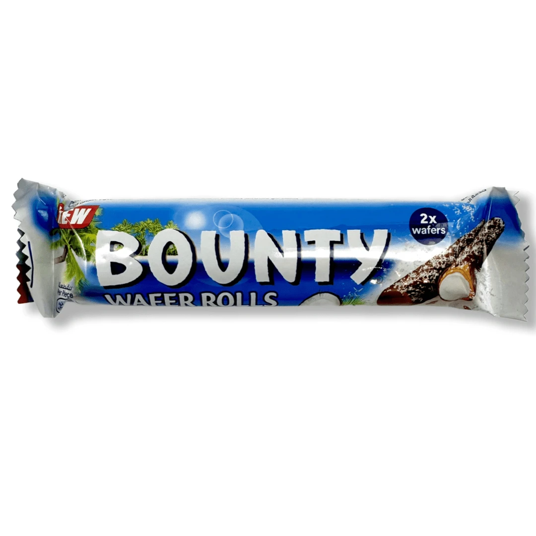 Bounty Wafer Rolls (Egypt) - 22.5g(Bounty Wafer Rolls Egypt 22 5g) 3 Bounty Wafer Rolls (Egypt) - 22.5g(Bounty Wafer Rolls Egypt 22 5g)