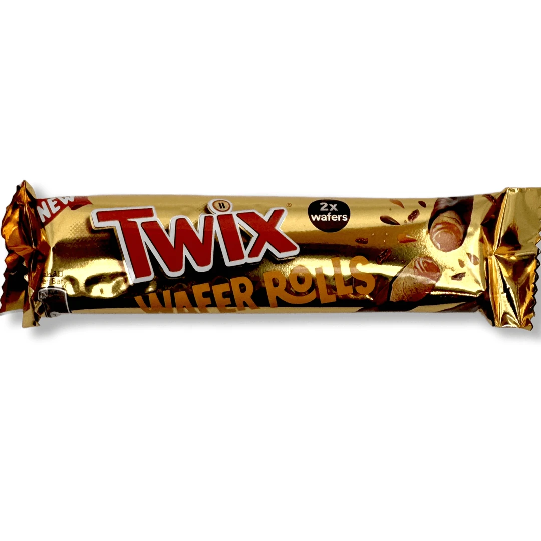 Twix Wafer Rolls (Egypt) - 22.5g(Twix Wafer Rolls Egypt 22g) 3 Twix Wafer Rolls (Egypt) - 22.5g(Twix Wafer Rolls Egypt 22g)