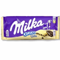 Milka Oreo White Chocolate Bar - 100g(Milka Oreo White)