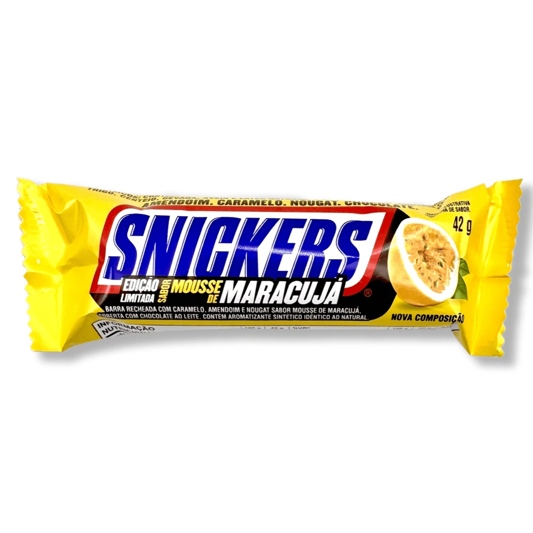 Snickers Mousse De Maracuja Passion Fruit (Brazil) - 42g(Snickers Mousse De Maracuja Passion Fruit Brazil 42g) 3 Snickers Mousse De Maracuja Passion Fruit (Brazil) - 42g(Snickers Mousse De Maracuja Passion Fruit Brazil 42g)