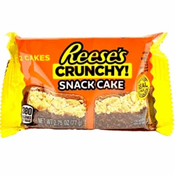 Reese's Crunchy! Snack Cake - 2.75oz (BB 05/2024)(Reeses Crunchy Snack Cake)