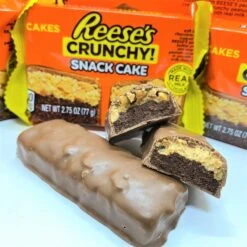 Reese's Crunchy! Snack Cake - 2.75oz (BB 05/2024)(Reeses Crunchy Snack Cake) -Tasty Candy Hub IMG 6980