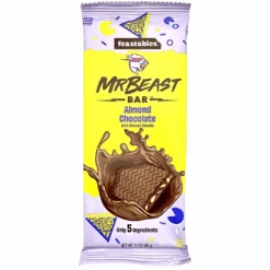 Mr. Beast Almond Chocolate Feastables Bar - 2.1oz(Mr Beast Almond Chocolate Feastables Bar 2 1oz)