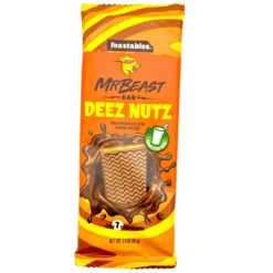 Mr. Beast Deez Nutz Feastables Bar - 2.1oz(Mr Beast Deez Nutz Feastables Bar 2 1oz)