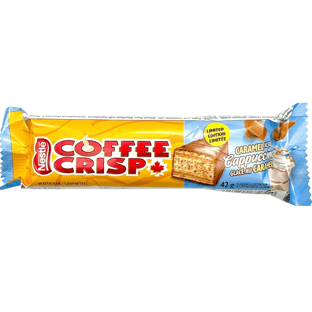 Nestlé® Coffee Crisp Caramel Iced Cappuccino - Limited Edition(Coffee Crisp Caramel Iced Cappuccino Limited Edition) 3 Nestlé® Coffee Crisp Caramel Iced Cappuccino - Limited Edition(Coffee Crisp Caramel Iced Cappuccino Limited Edition)