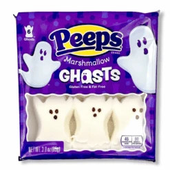 Just Born Halloween Peeps Marshmallow Ghosts - 3.0oz(Just Born Halloween Peeps Marshmallow Monsters 1 5oz Copy)