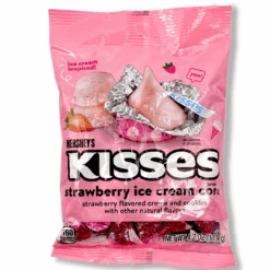 Hershey's Kisses Strawberry Ice Cream Cone - 4.2oz(Hersheys Kisses Strawberry Ice Cream Cone 4 2oz)