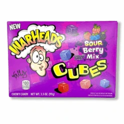 Warheads Cubes Sour Berry Mix - 3.5oz(Warheads Cubes Sour Berry Mix 3 5oz)
