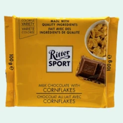 Ritter Sport Milk Chocolate With Cornflakes(Ritter Sport Milk Chocolate With Cornflakes)