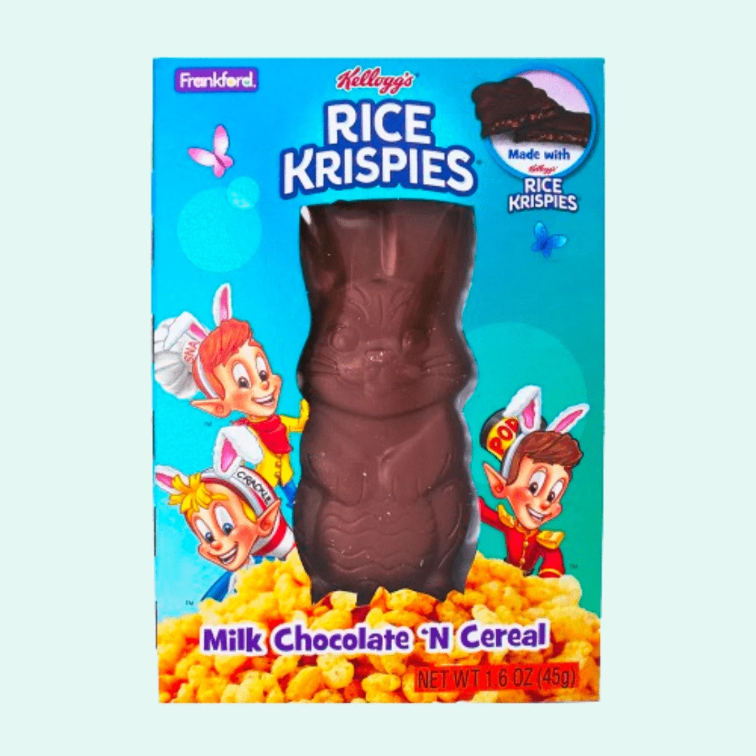 Kellogg's Rice Krispies Milk Chocolate 'N Cereal Bunny(Kelloggs Rice Krispies Milk Chocolate N Cereal Bunny) 3 Kellogg's Rice Krispies Milk Chocolate 'N Cereal Bunny(Kelloggs Rice Krispies Milk Chocolate N Cereal Bunny)