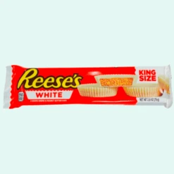 Reese's White Peanut Butter Cups King Size - 2.8oz (BB 07/2024)(Reeses White Peanut Butter Cups King Size)