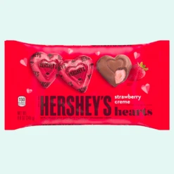 Hershey's Strawberry Creme Hearts - 8.8oz (BB 08/2024)(Hersheys Strawberry Creme Hearts 8 8oz)